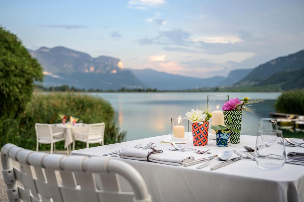 Seehotel Ambach Caldaro Bagian luar foto